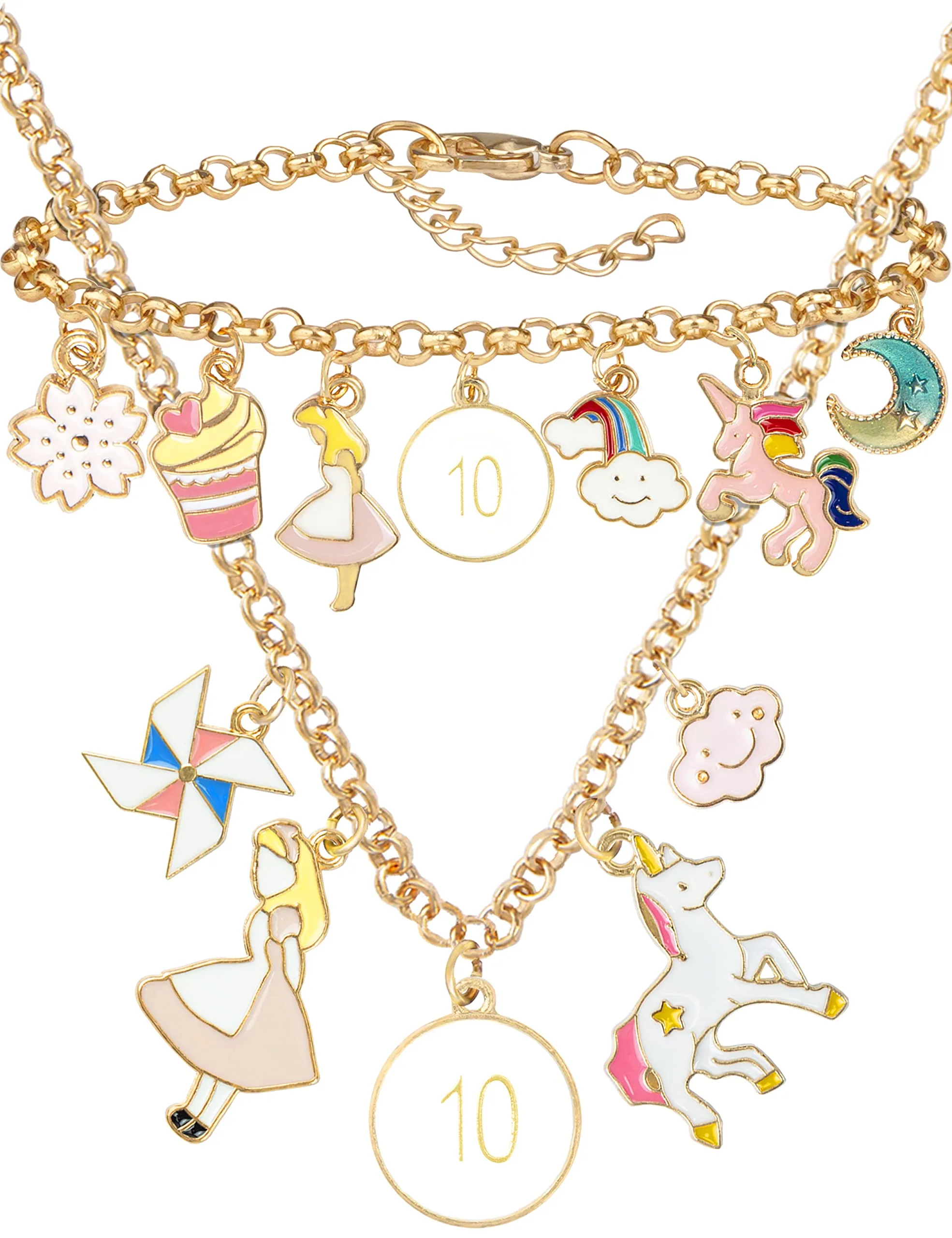 10th Birthday,10th Girl Gift,10 Year Old Girl Necklace,10th Birthday Decorations for Girl