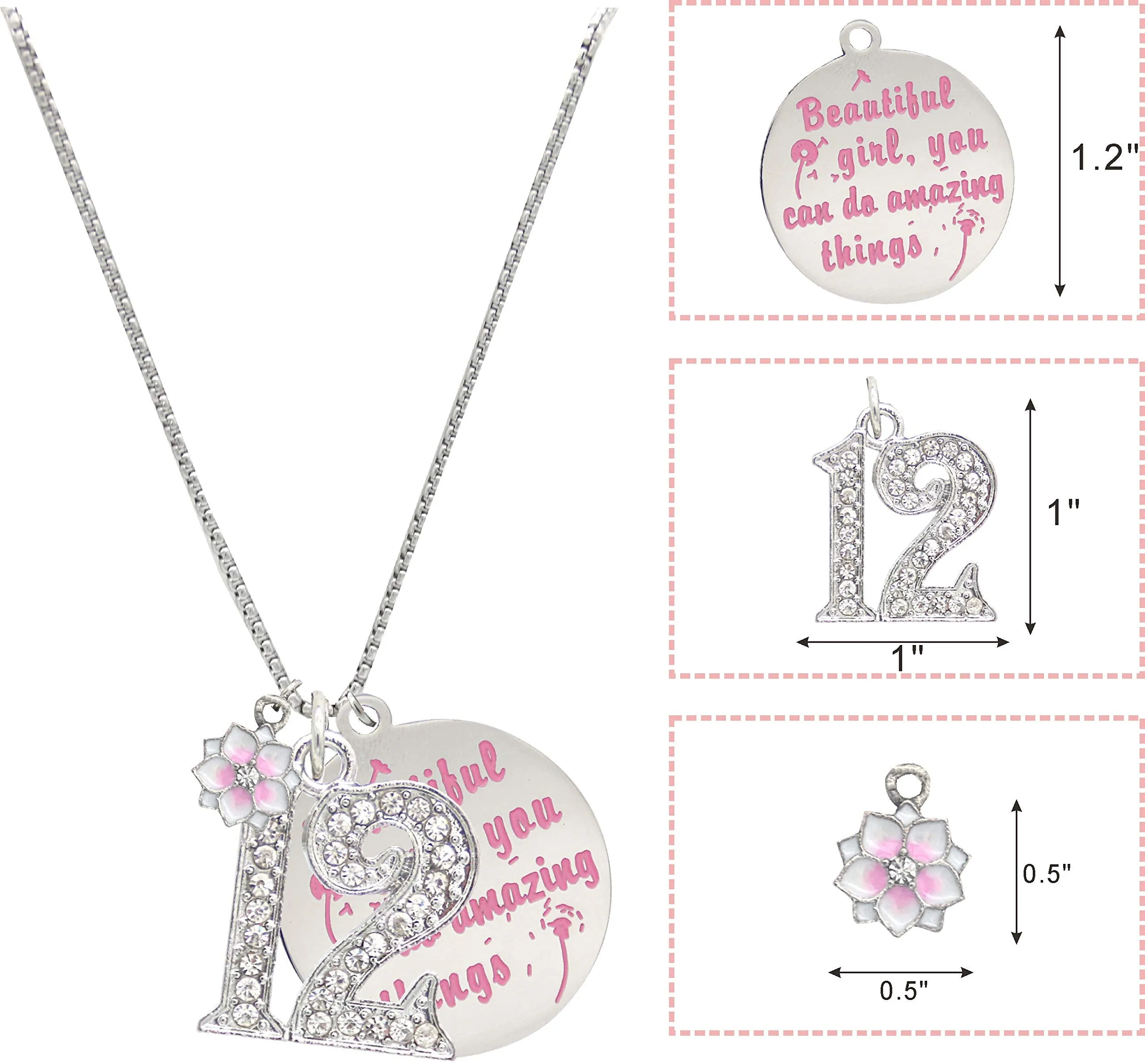 12th Birthday Decorations for Girls,12 Years Old Girl Gift Ideas,12 Year Old Girl Gifts