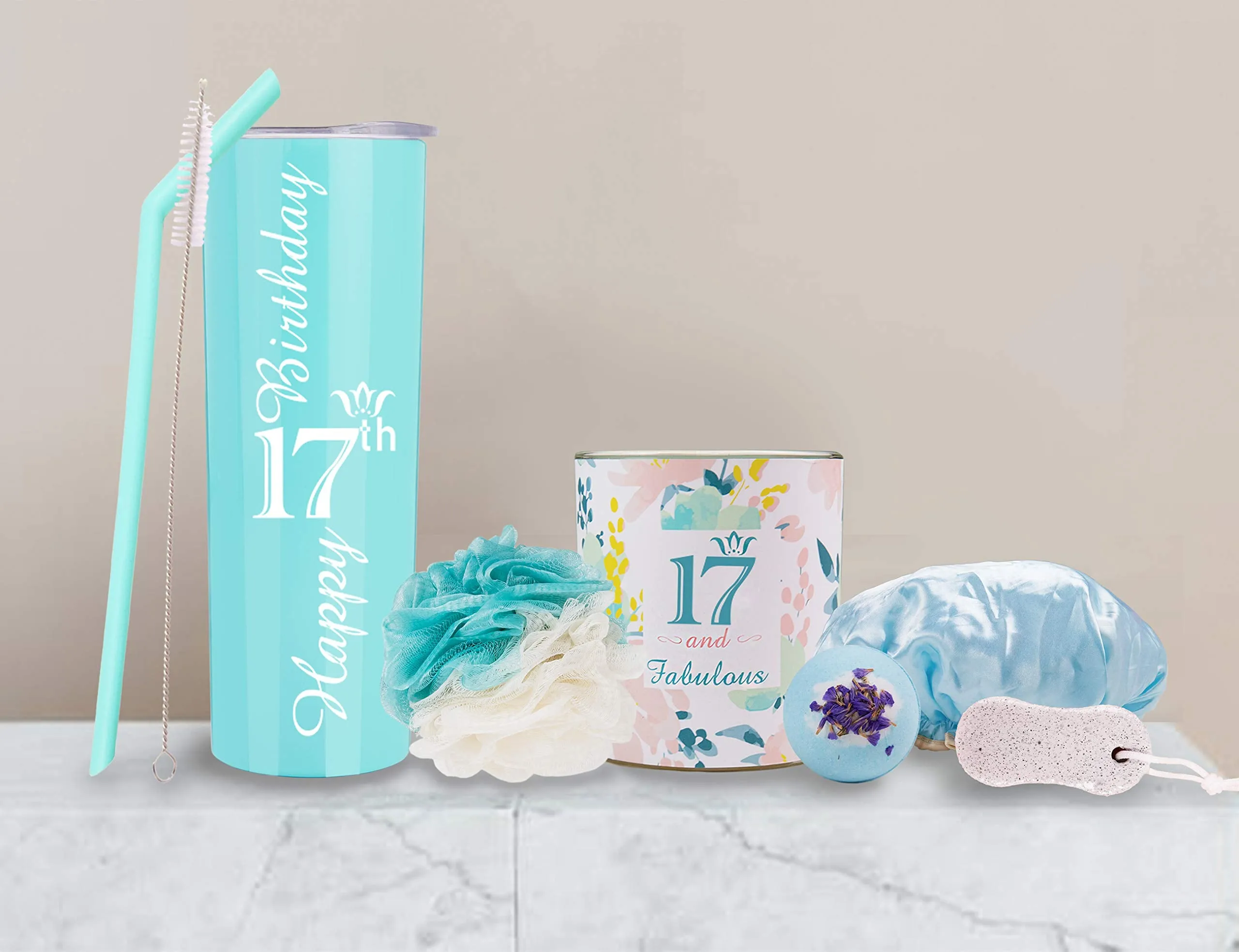 17th Birthday Gifts for Girl, Happy 17th Birthday, 17th Birthday Tumbler, Gifts for 17th