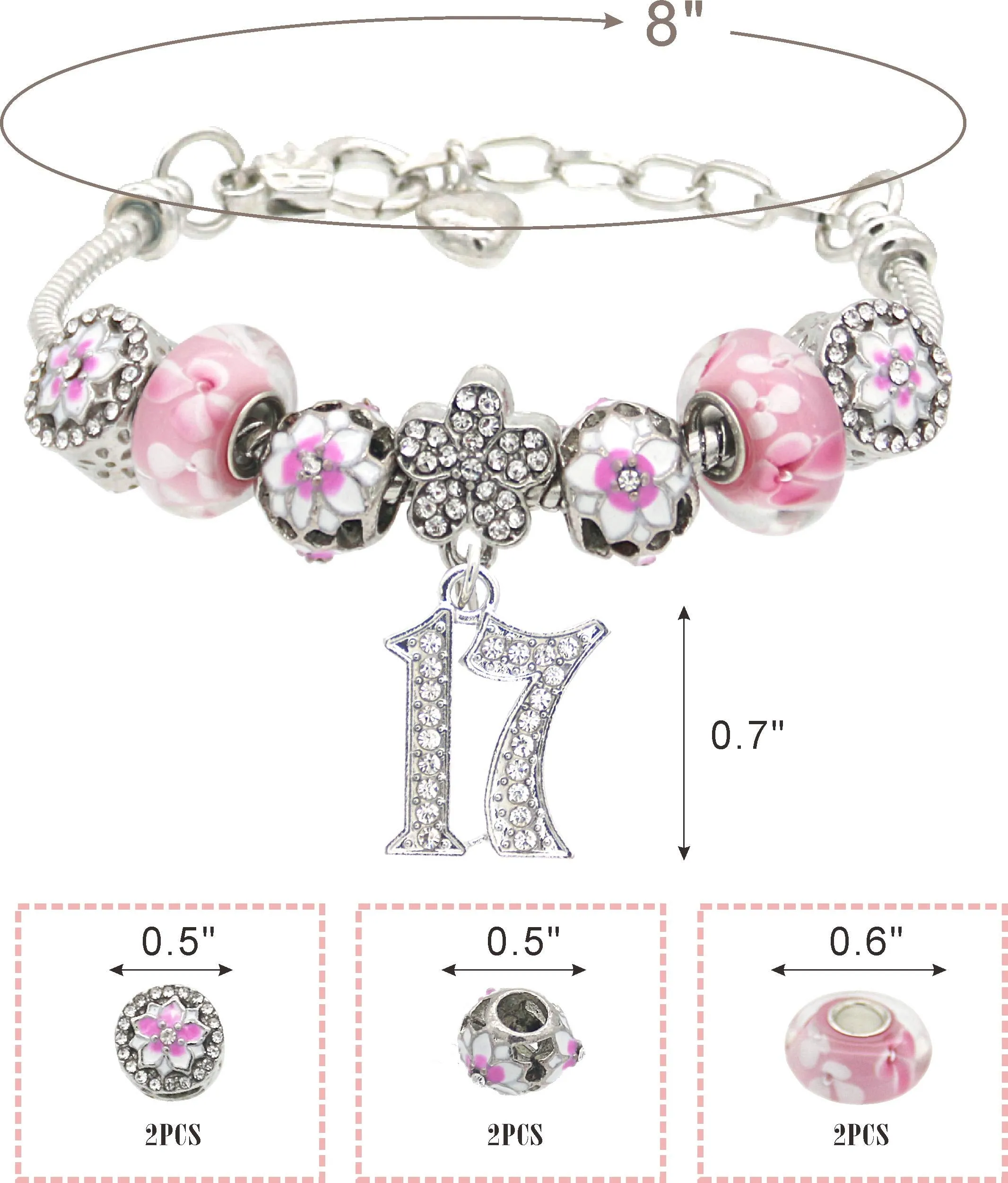 17th Birthday Gifts for Girls, Jewelry for Girls 17 Years Old, Girls 17th Birthday