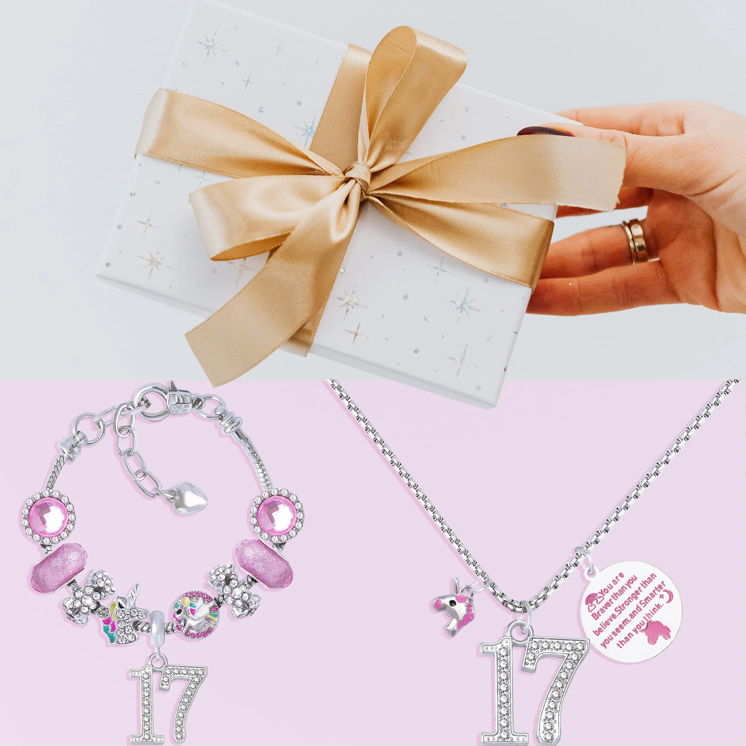 17th Birthday,17th Birthday Gifts,17th Birthday Gifts for Girls,17th Birthday Bracelet