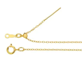 18" Adjustable Chain (Gold)