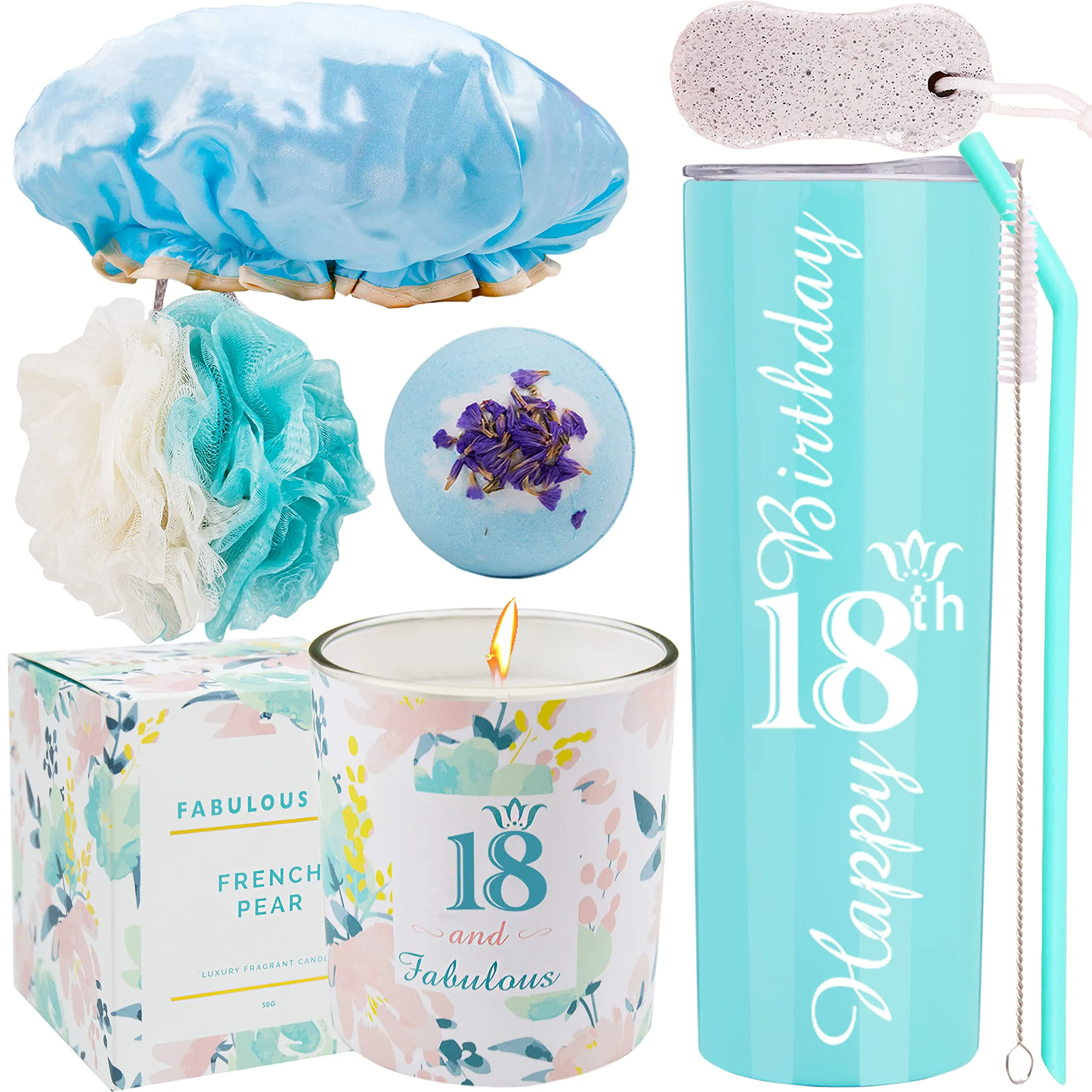 18th Birthday Gifts for Girls, Happy 18th Birthday, 18th Birthday Tumbler, Gifts for 18th