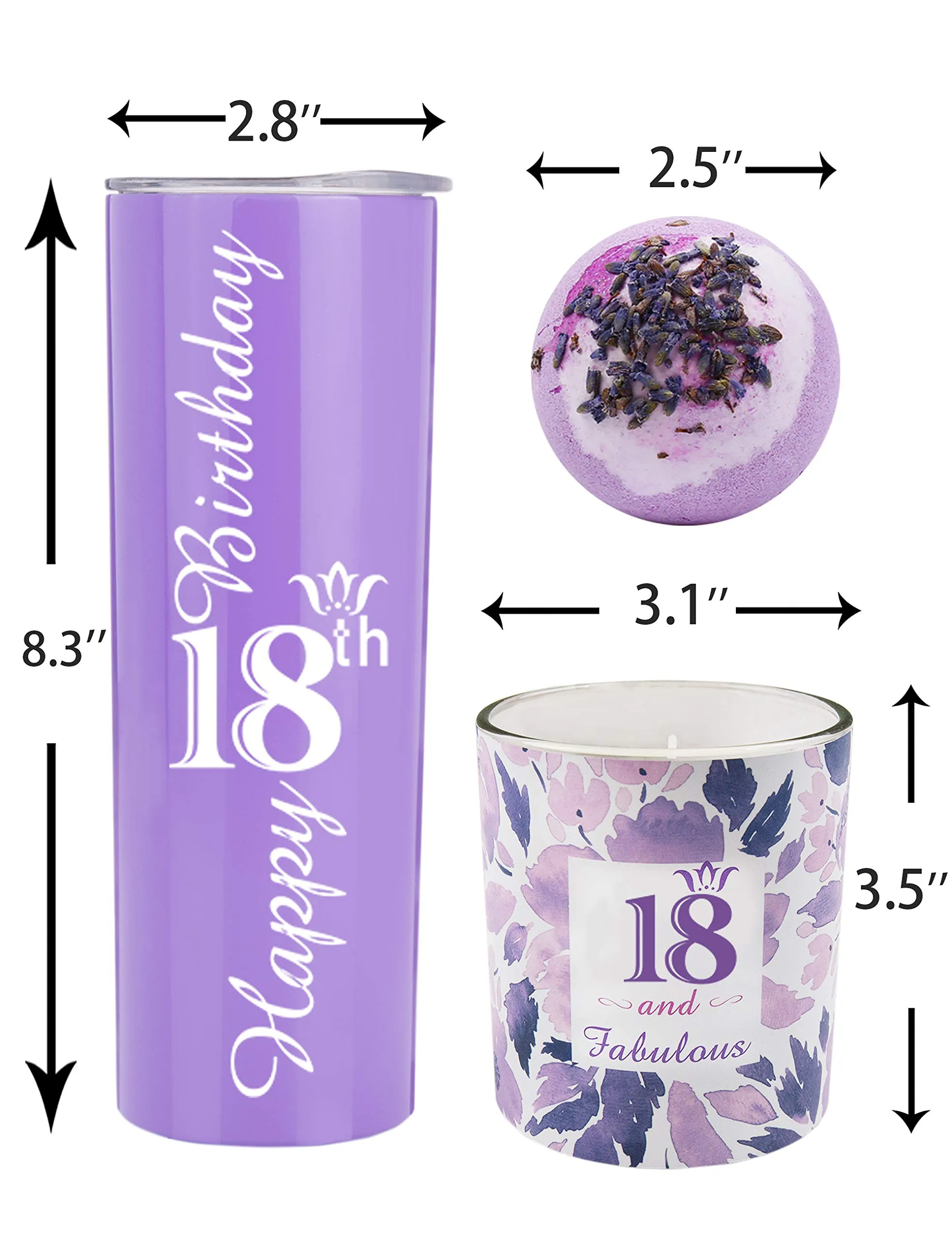 18th Birthday Tumbler, 18th Birthday Gifts for Girl, 18 Birthday Gifts, Gifts for 18th