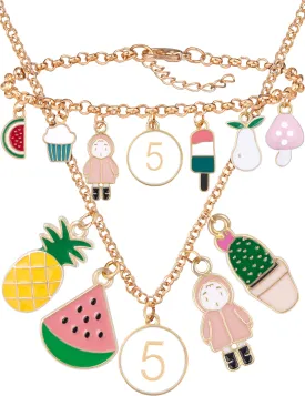 5th Birthday, 5th Birthday Decorations, 5th Birthday Necklace, 5th Birthday Jewelry, 5th