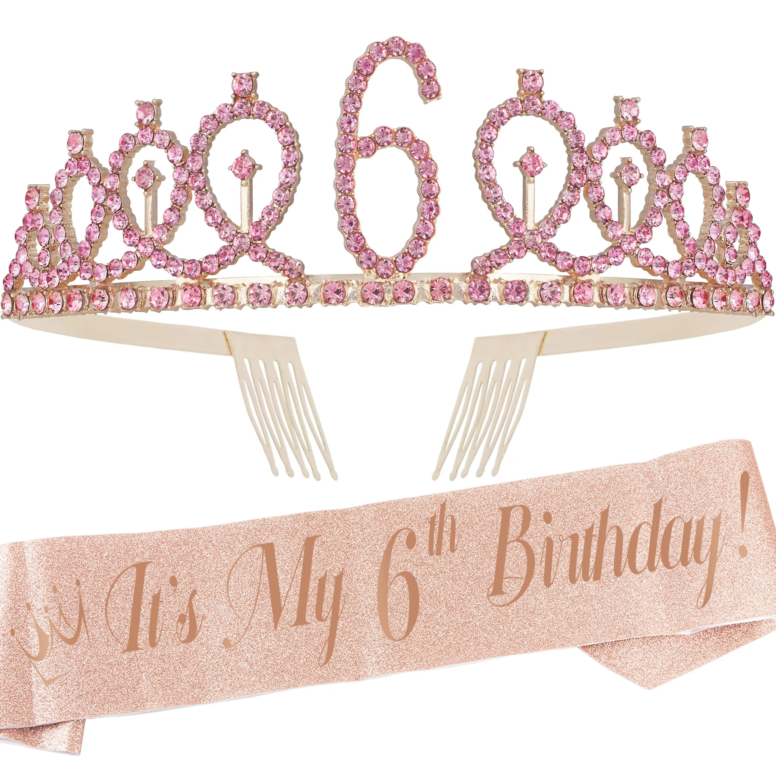 6th Birthday, 6th Birthday Decorations for Girls, 6th Birthday Gift,6th Birthday Gifts