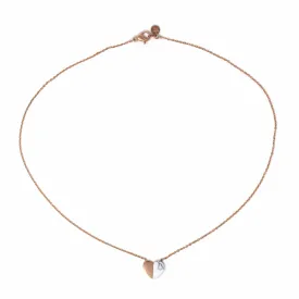 Alexis Rose Gold and Howlite Heart Necklace Starfish Project