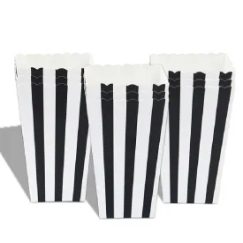 Black & White Treat Boxes (5 Pack)