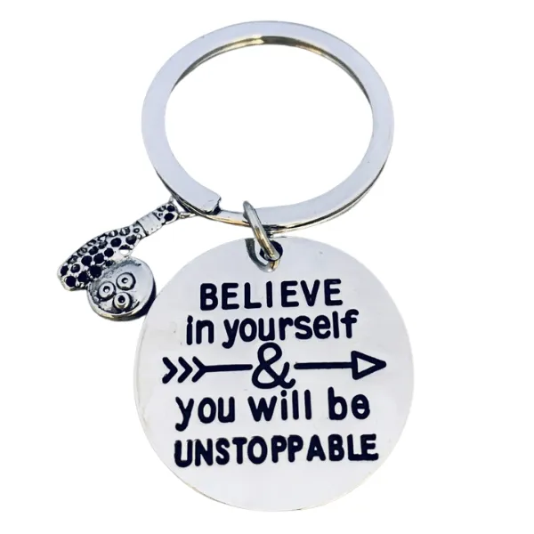 Bowling Keychain -Believe in Yourself