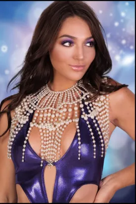 Cleopatra Pearl Fringe Body Jewelry