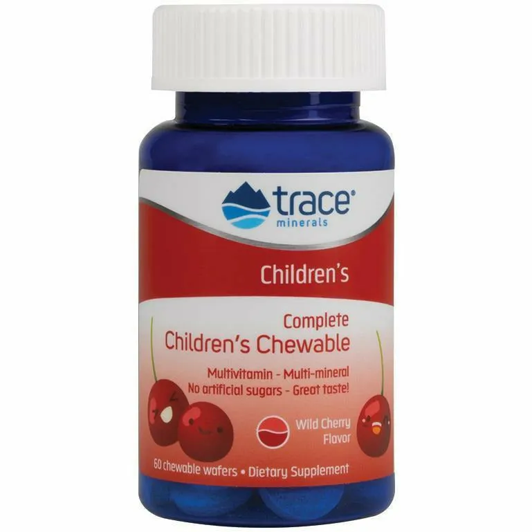 Complete Childrens Chewable 60 wafers by Trace Minerals Research