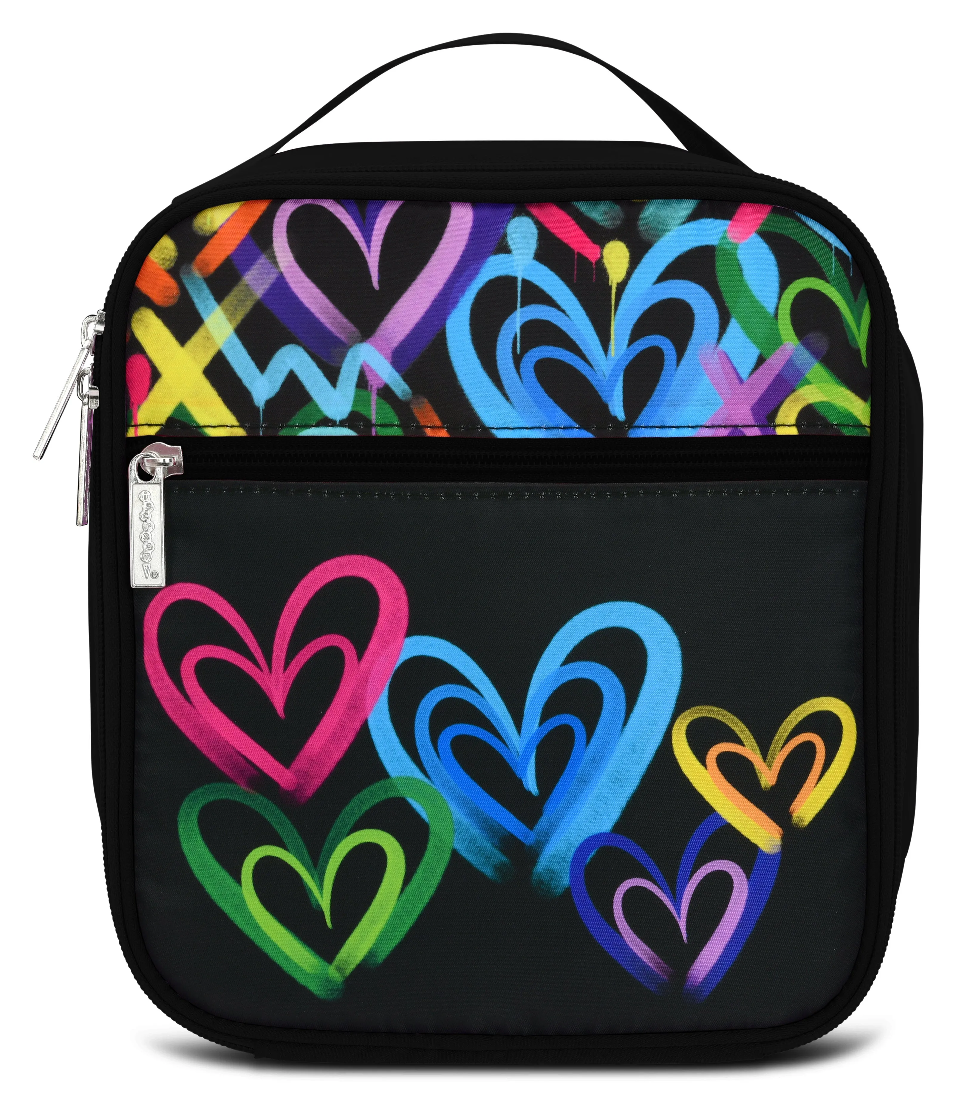 corey paige hearts lunch tote