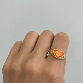 Creative Love Heart Ring