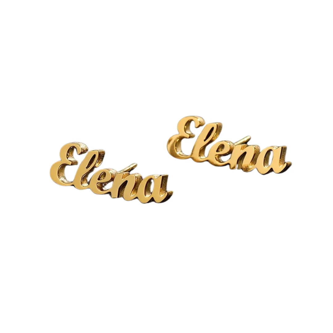 Custom Name Earrings