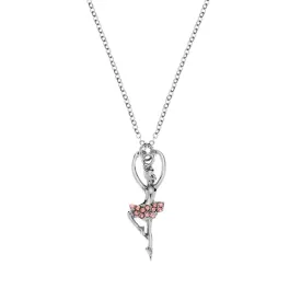 Dancer Stainless Steel Necklace - Choose Charm