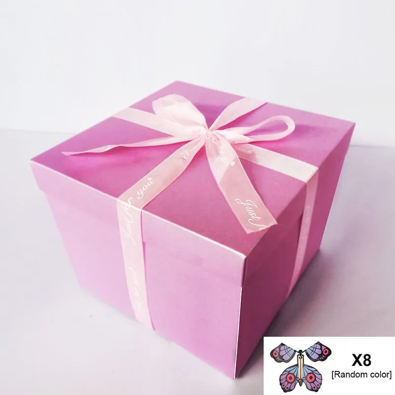 DIY Handmade Surprise Gift Box Explosion Butterfly Fairy