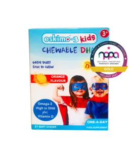 Eskimo 3 Kids DHA  27 Chewable Tablets