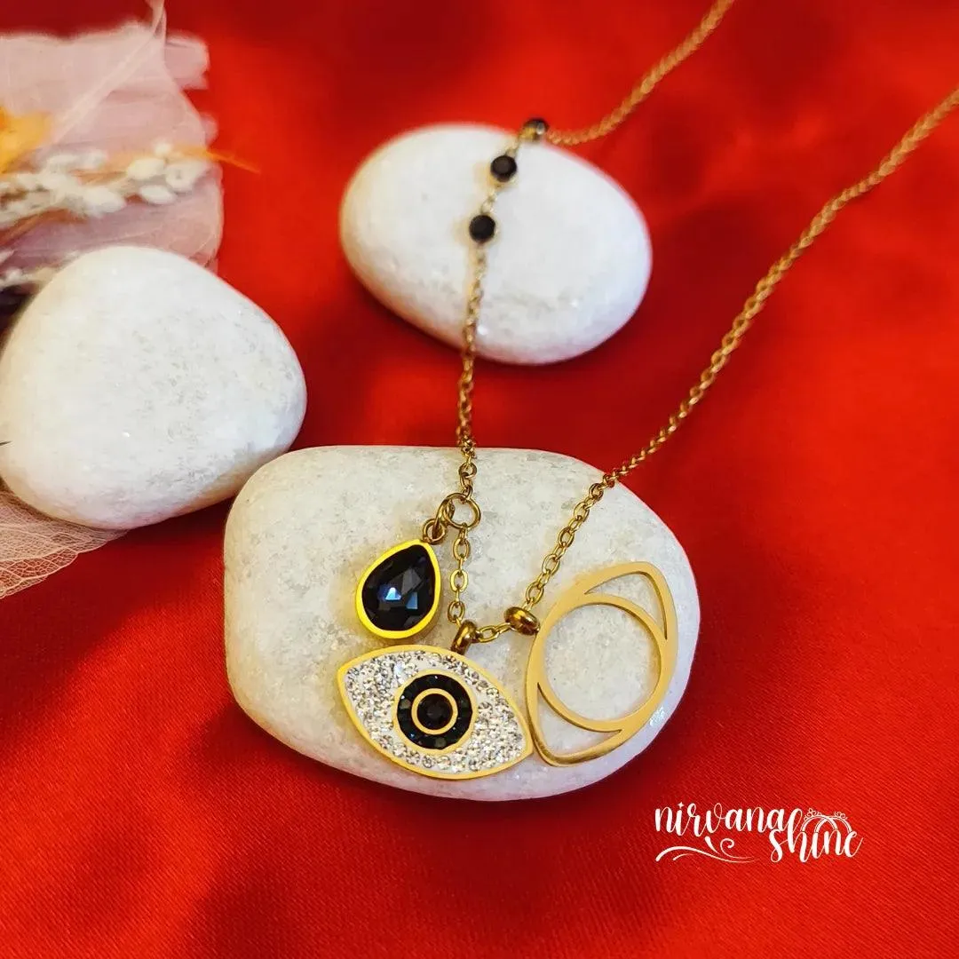 Evil Eye Protection Necklace - Ward Off Negative Energy