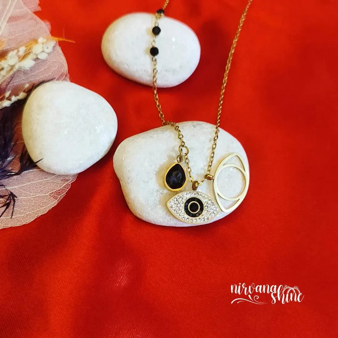 Evil Eye Protection Necklace - Ward Off Negative Energy