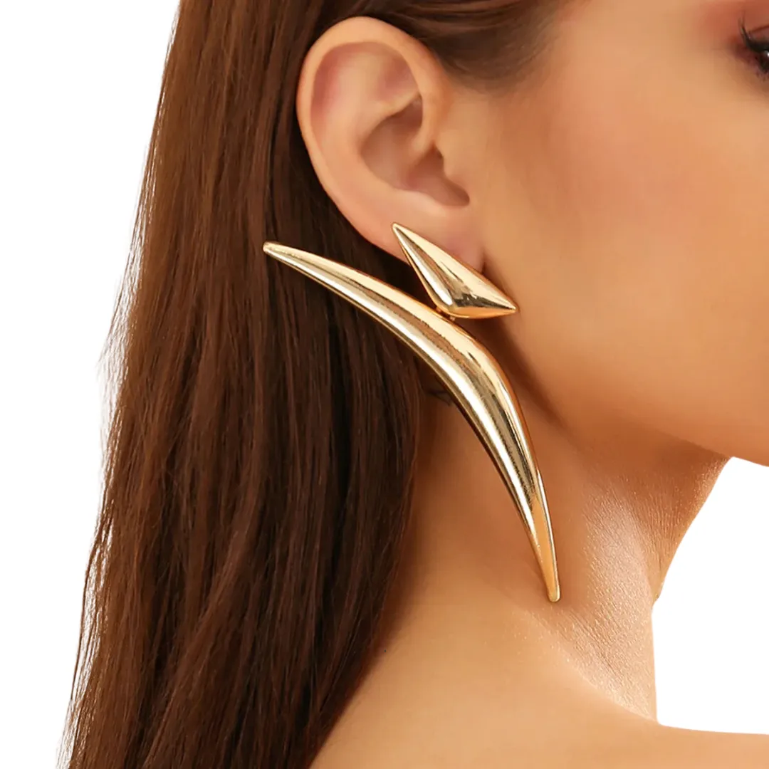 Futuristic Pointed Earrings