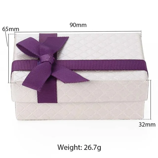 Gift Boxes for ring bracelet necklace Jewelry Package Accessories Birthday Packing