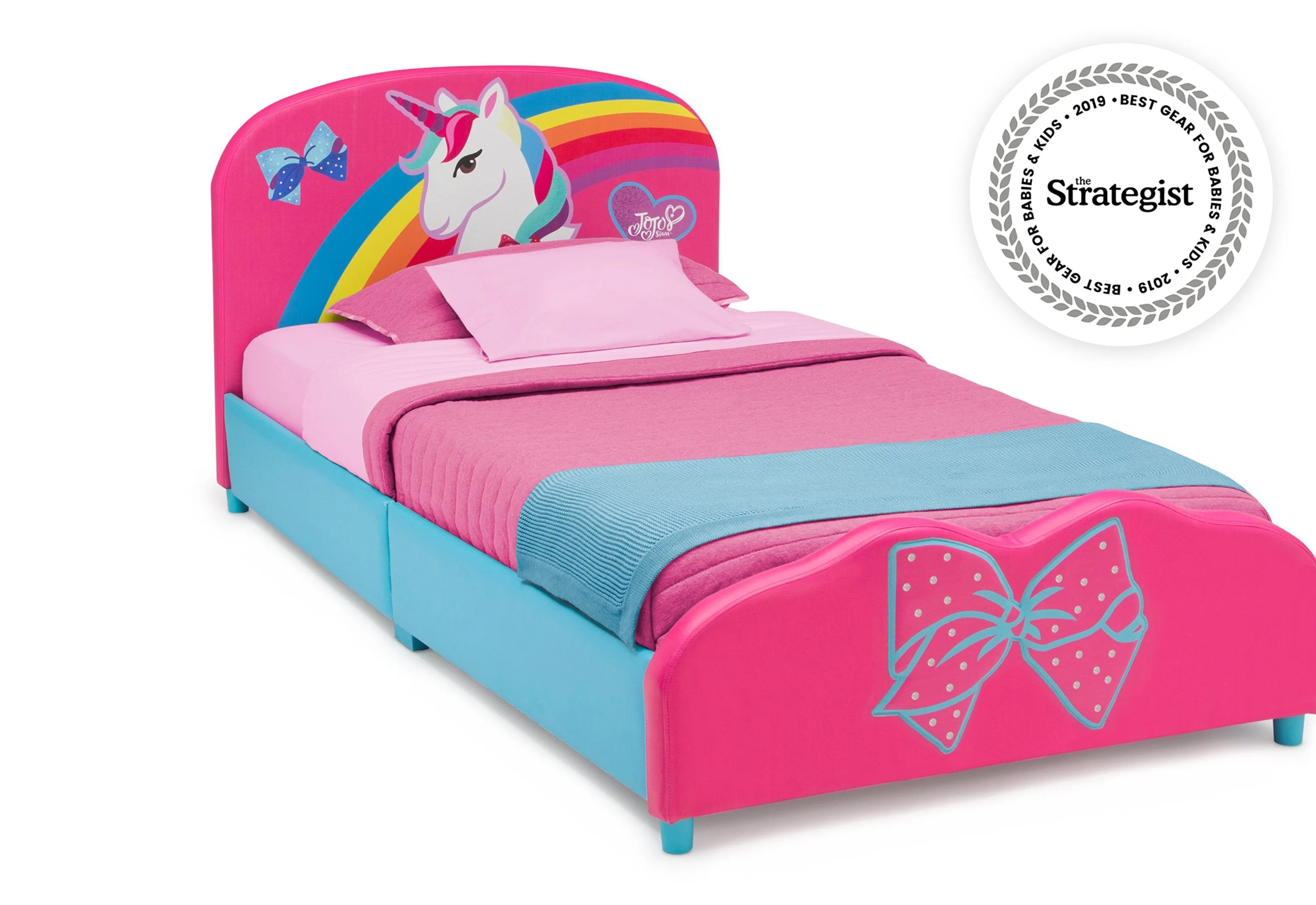 JoJo Siwa Upholstered Twin Bed