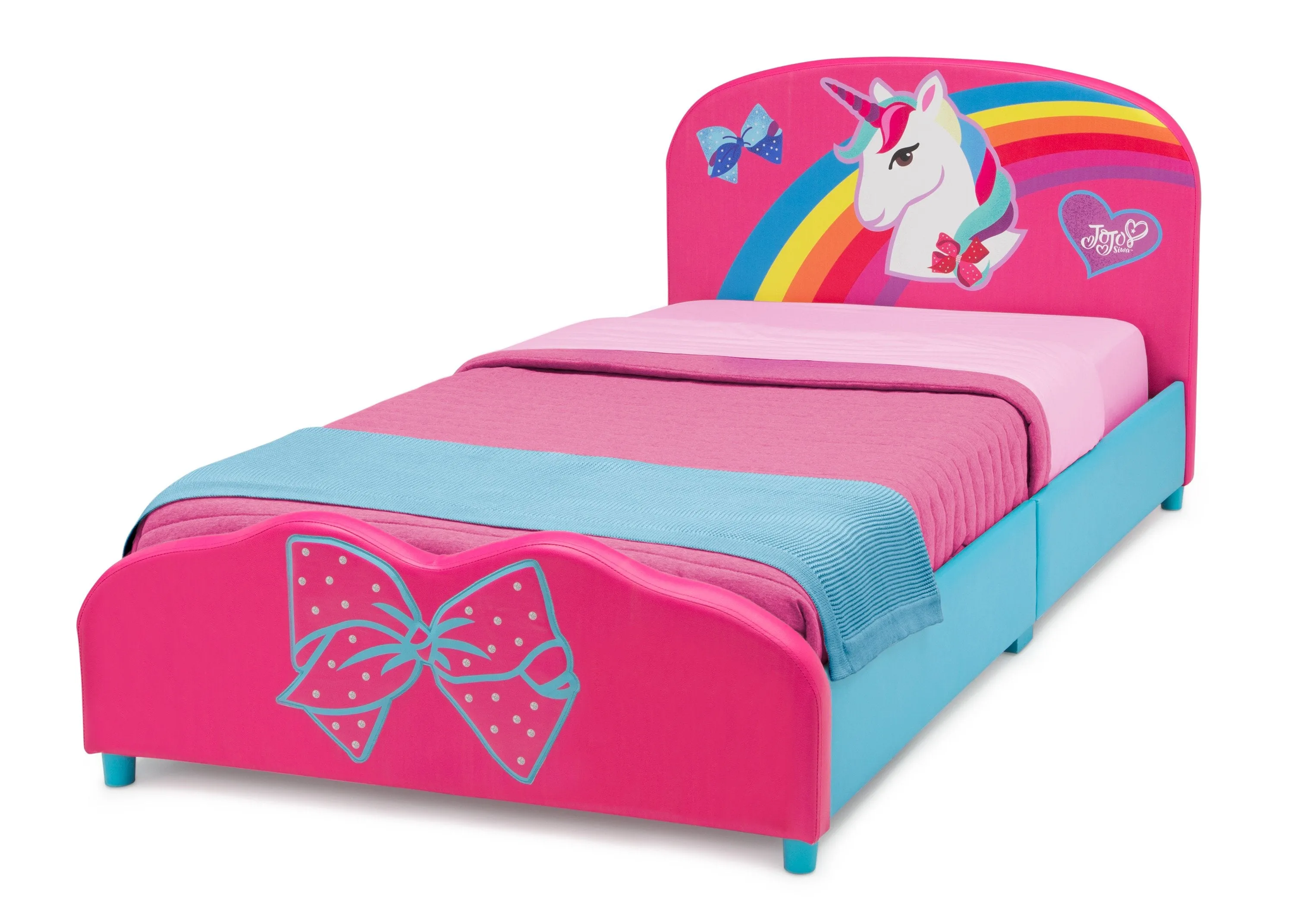 JoJo Siwa Upholstered Twin Bed