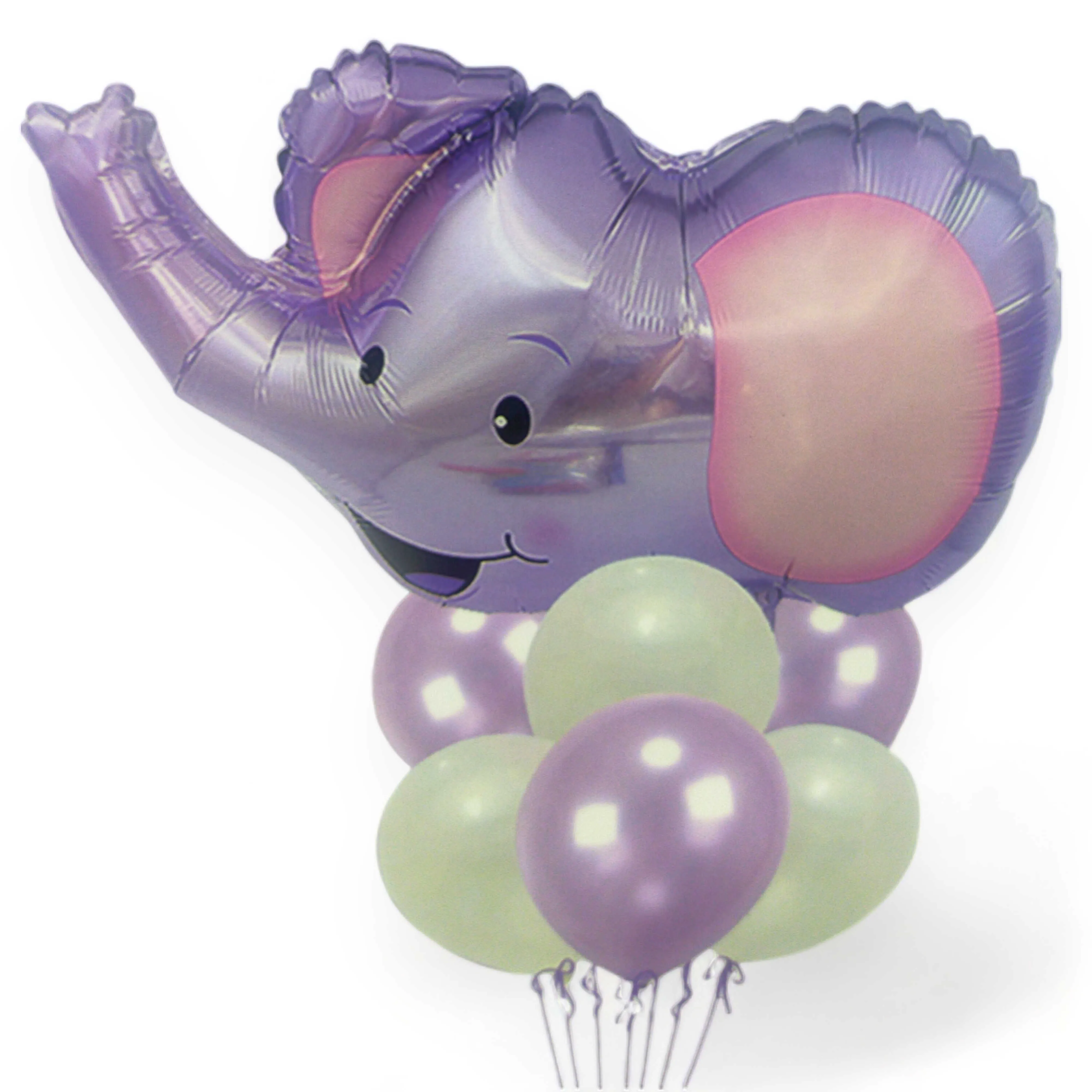 Latex and Foil Party Balloon Set For Kids' Party, Decoration, Celebration - Pack of 2 Set