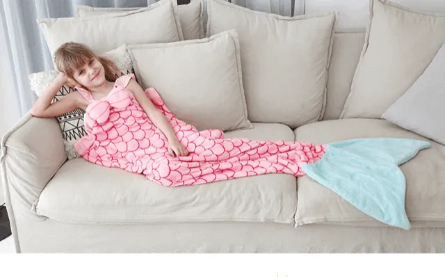 Mermaid Sleeping Bag Blanket