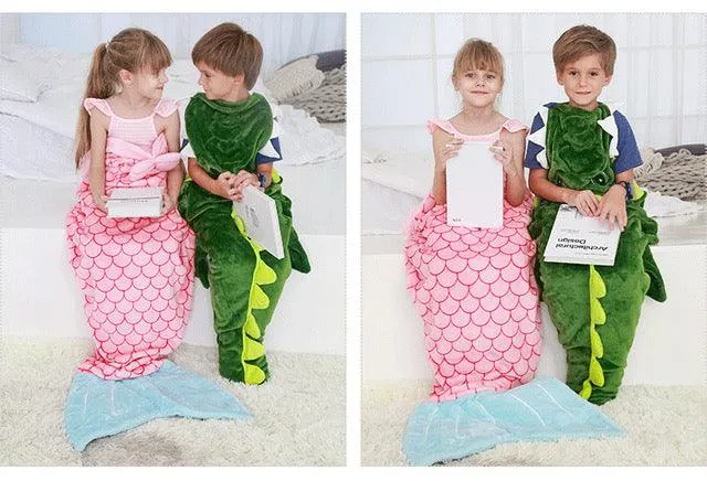 Mermaid Sleeping Bag Blanket