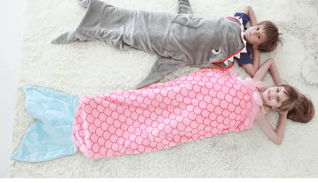 Mermaid Sleeping Bag Blanket