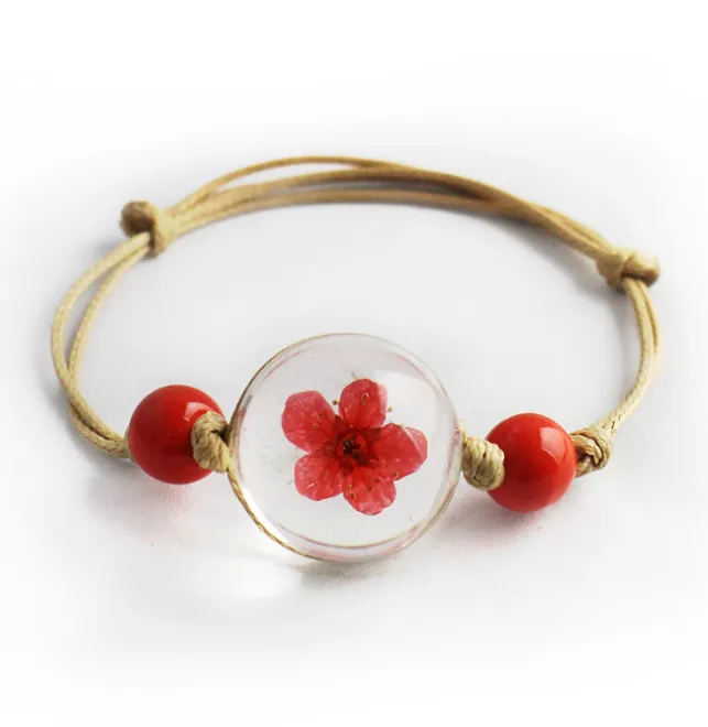 New Glass Jewelry Ball Bracelet