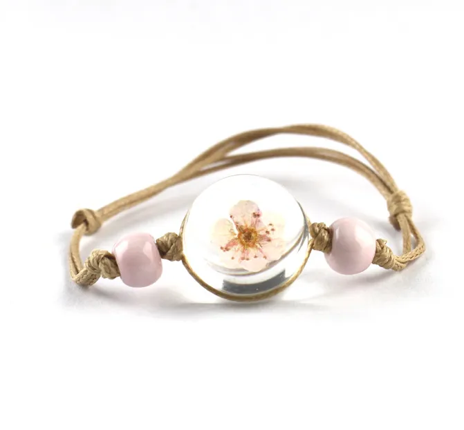 New Glass Jewelry Ball Bracelet