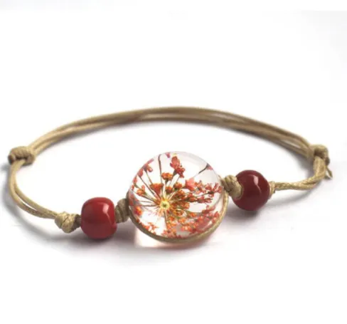 New Glass Jewelry Ball Bracelet