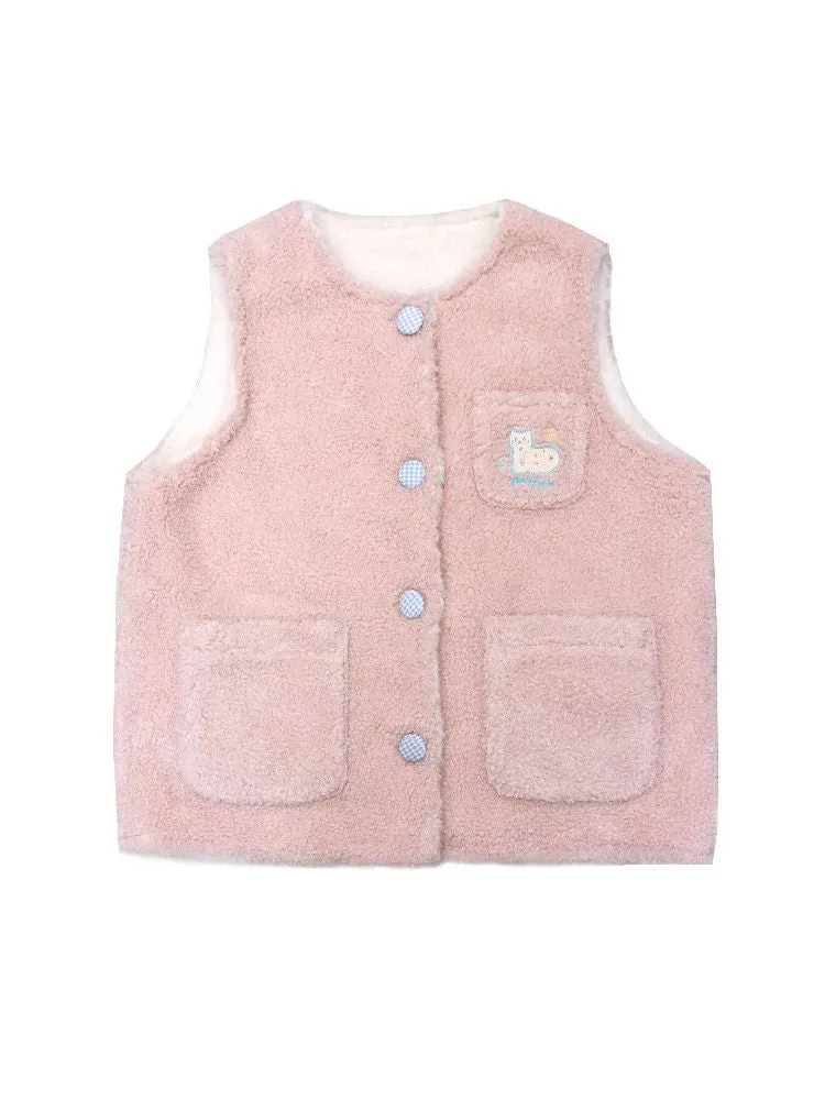 Original teenage girls versatile winter vest【s0000005249】