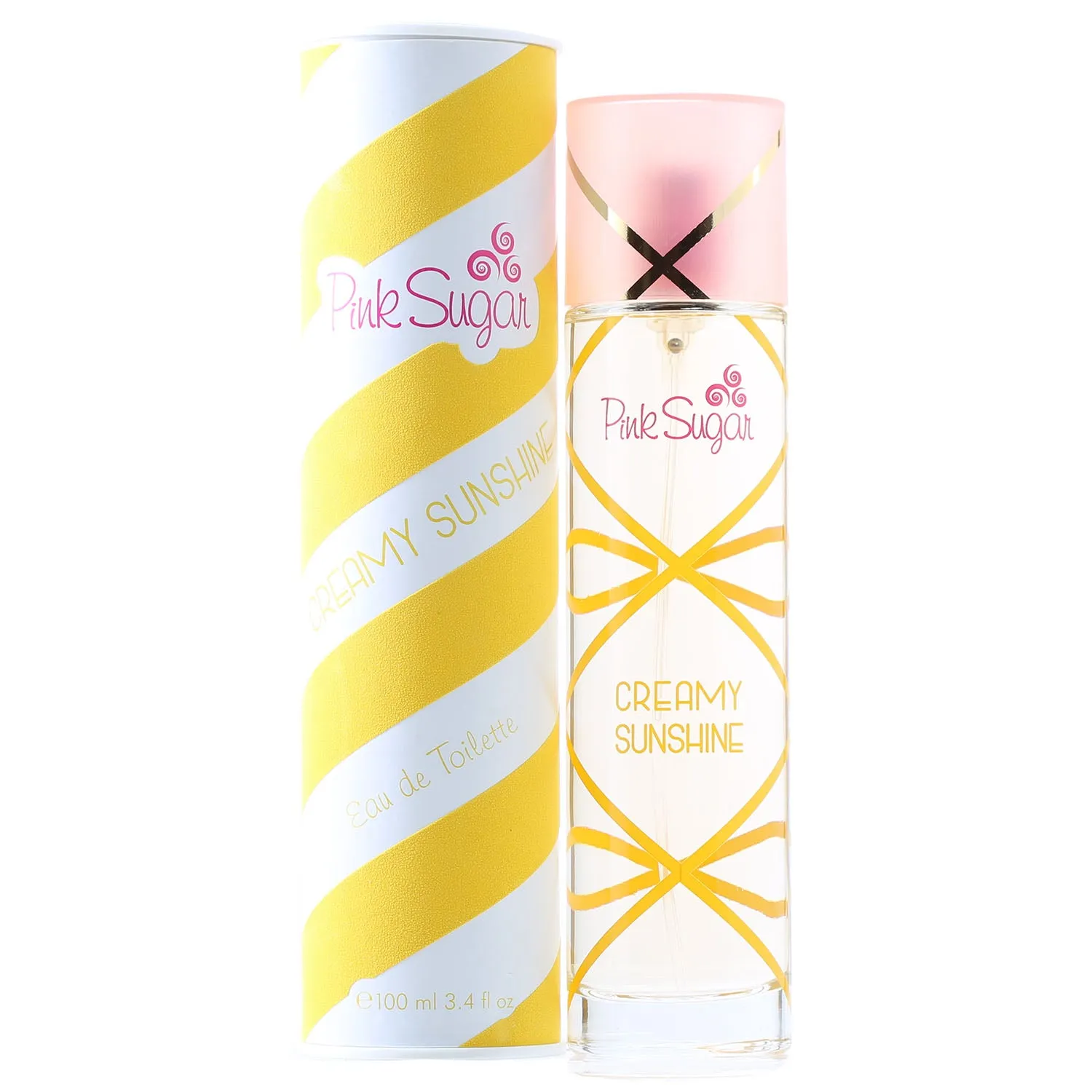 PINK SUGAR CREAMY SUNSHINE BY AQUOLINA LADIES EDT SPRAY 3.4 OZ