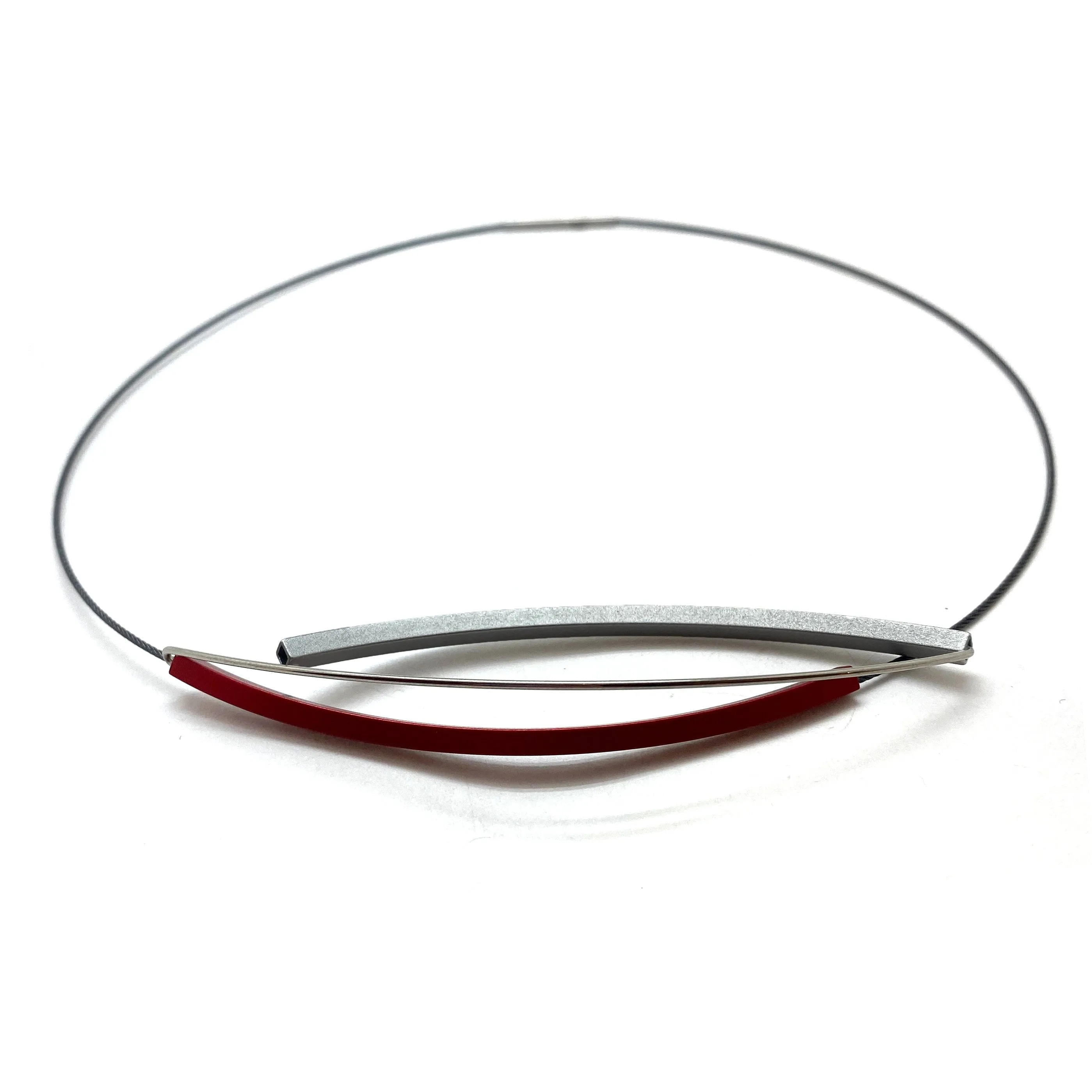 Sculptural Anodized Aluminum Collar