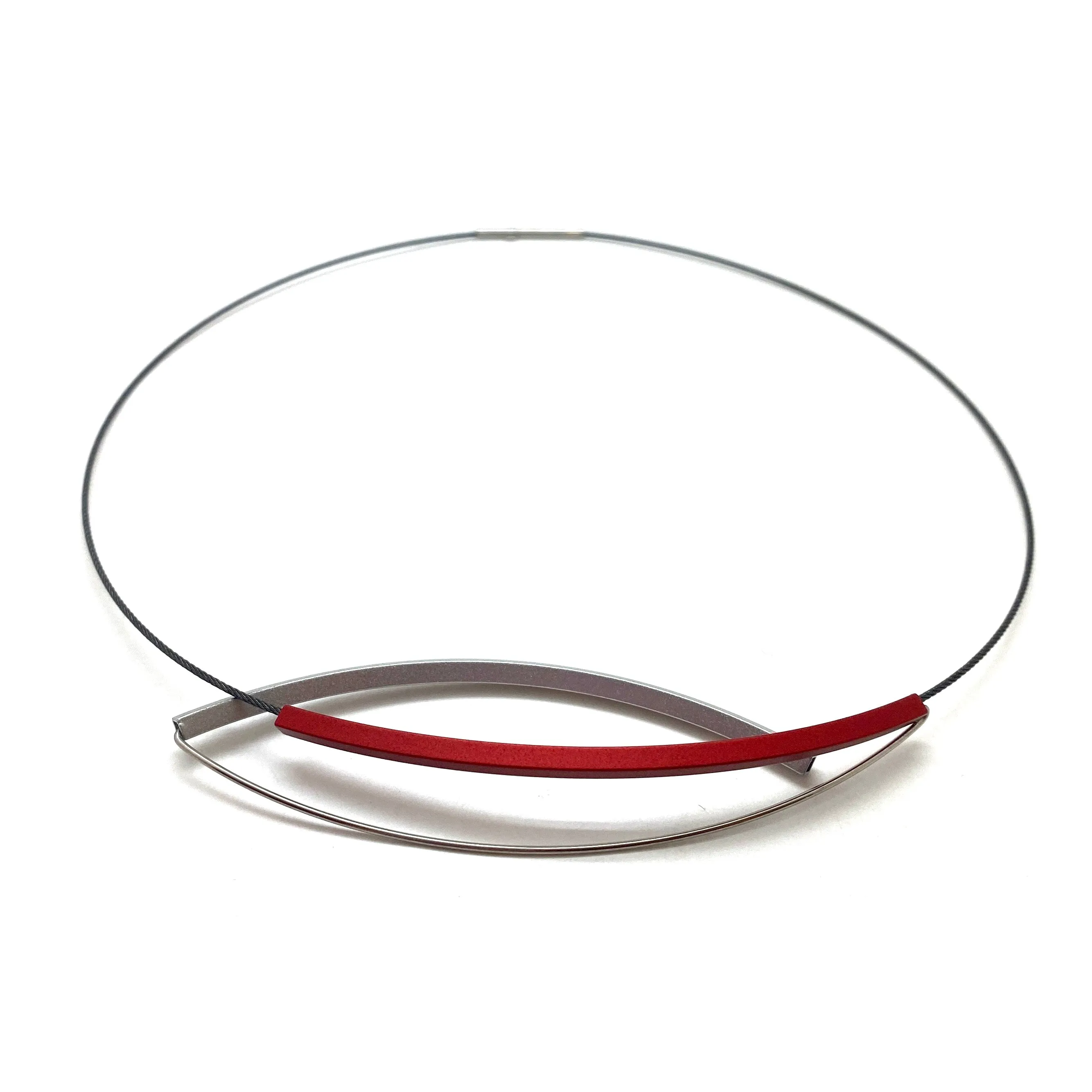 Sculptural Anodized Aluminum Collar