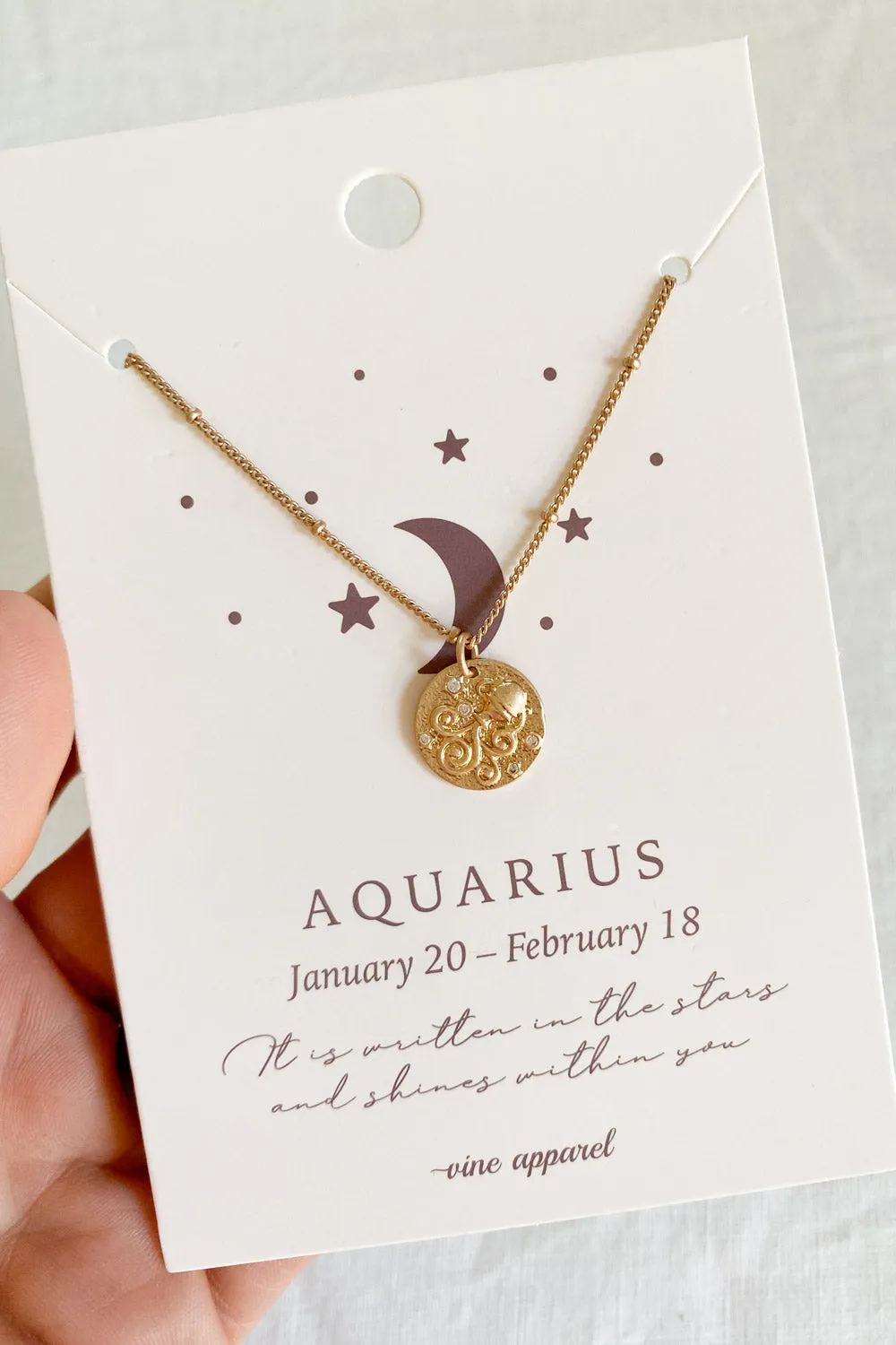 Star Sign Necklace