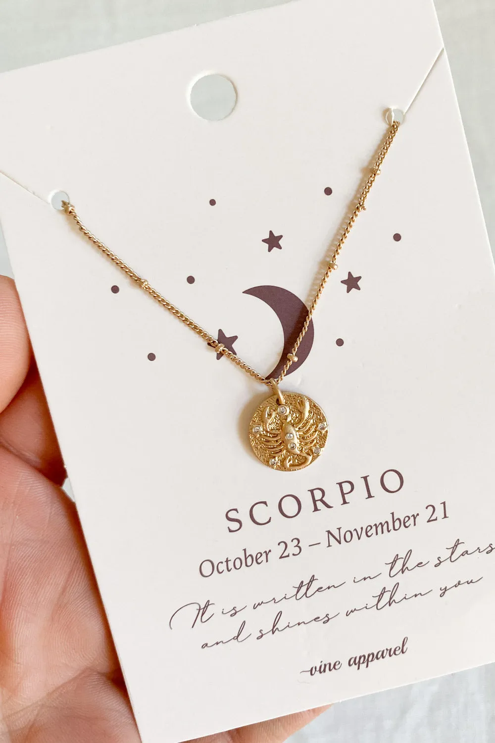 Star Sign Necklace