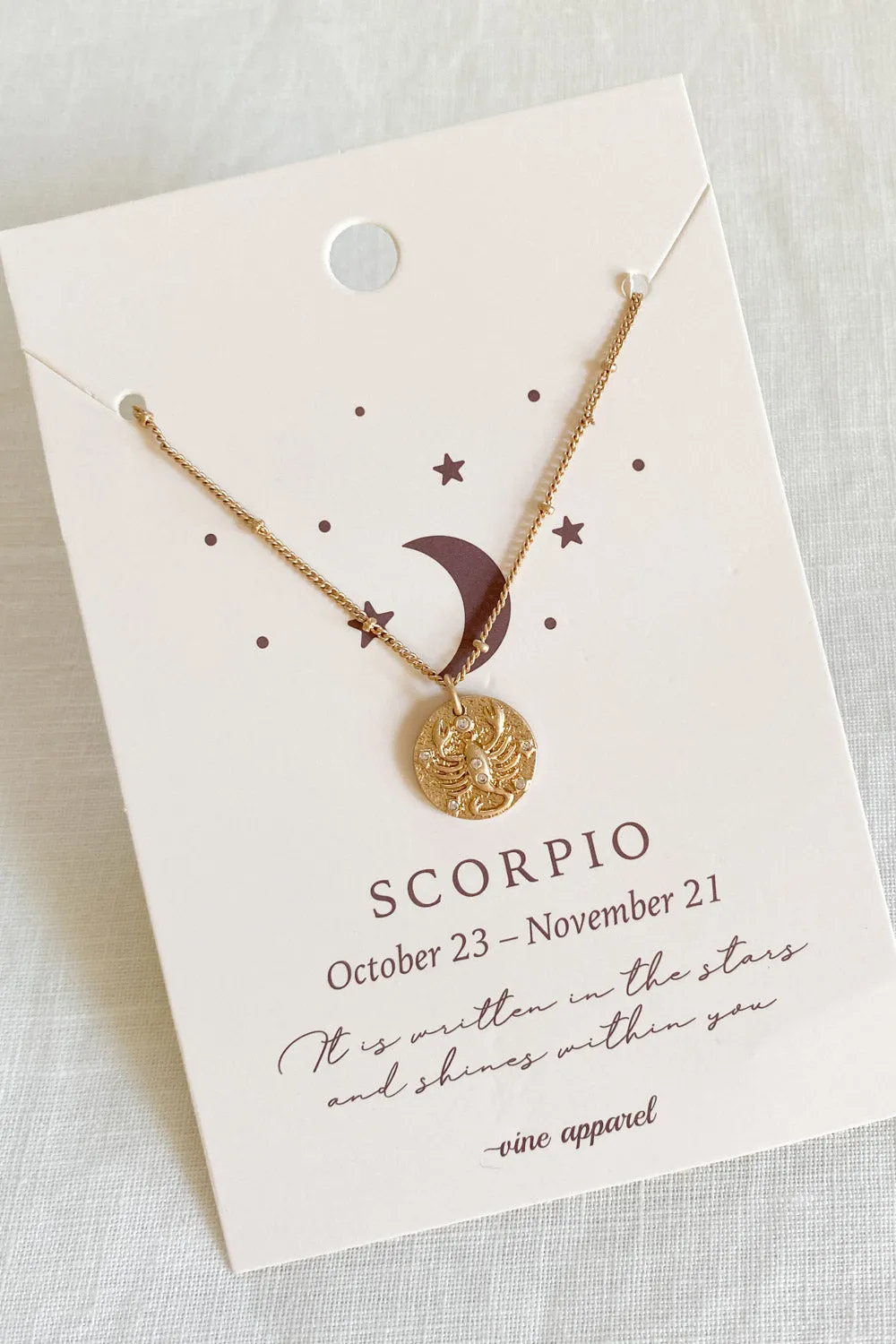 Star Sign Necklace