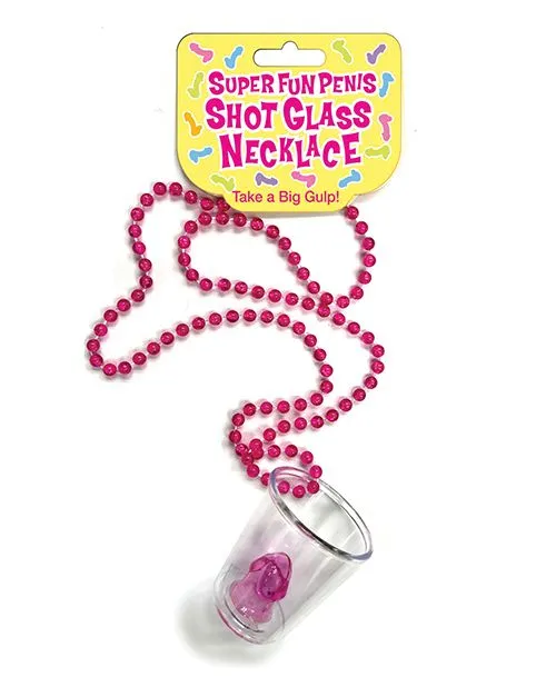 Super Fun Penis Shotglass Necklace