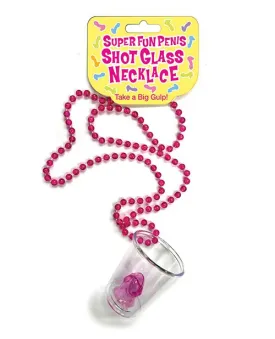 Super Fun Penis Shotglass Necklace