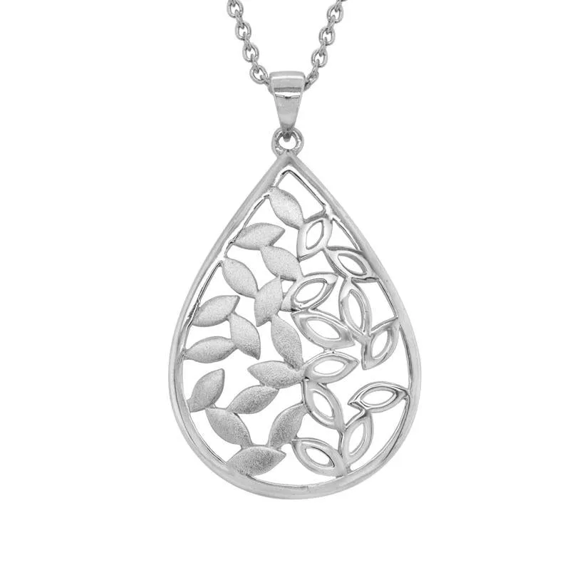 Teardrop Leaf Necklace